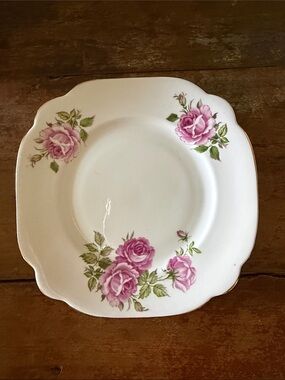 Windsor Pink Rose Porcelain Dinner Plate